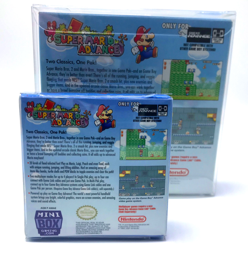 Game Boy Advance Mini Boxes – Minibox Gaming