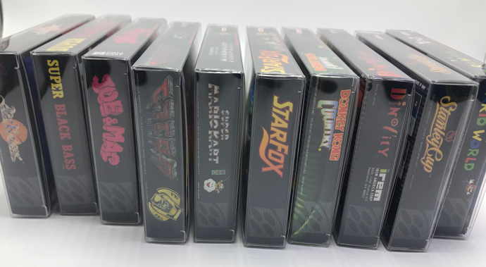 SNES Hook boxBox My Games! Reproduction game boxes