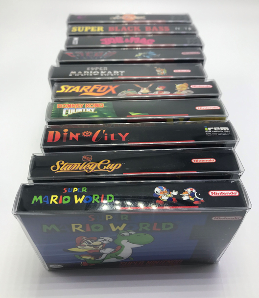 SNES Star Fox boxBox My Games! Reproduction game boxes