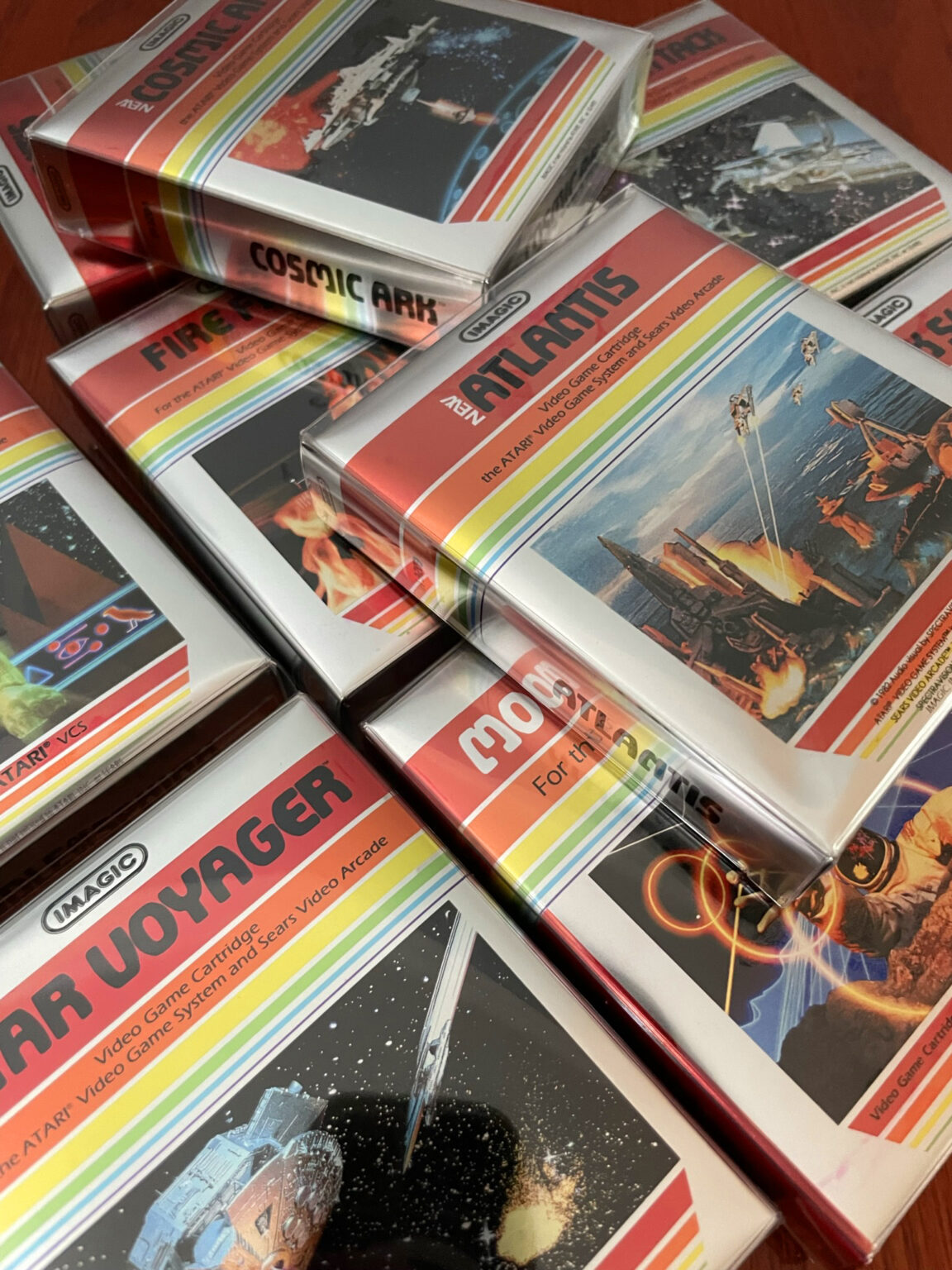 Atari 2600 (imagic) Mini Boxes **PREMIUM PAPER** - Minibox Gaming