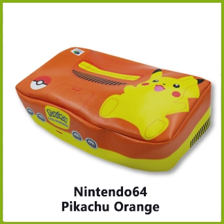 Nintendo 64 Pikachu Orange Console Dust Cover