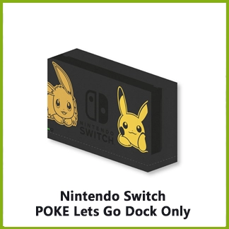 Nintendo Switch Dock Only Pokemon Let's Go Dust Cover
