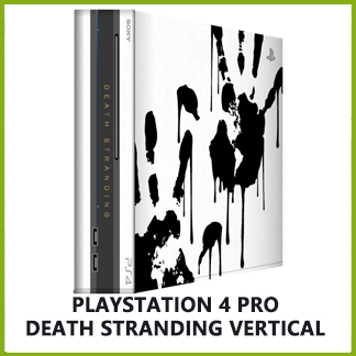 Playstation 4 / PS4 Death Stranding Pro Console Dust Cover (Vertical)