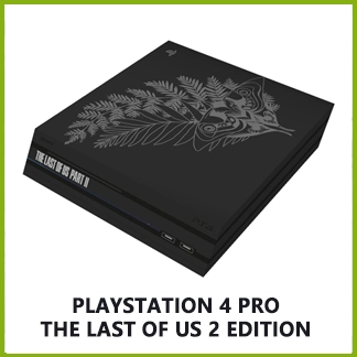 Playstation 4  / PS4 The Last of Us 2 Pro Console Dust Cover