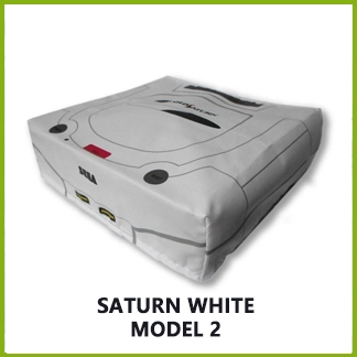 SEGA Saturn Model 2 White Console Dust Cover