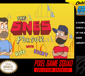 Pixel Game Squad - SNES Game Booklet (Pre-Order)