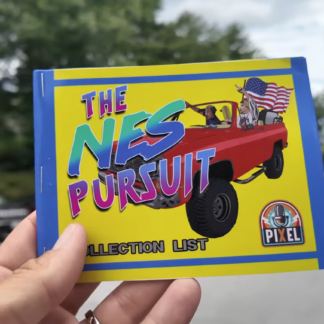 Pixel Game Squad - NES Game Booklet